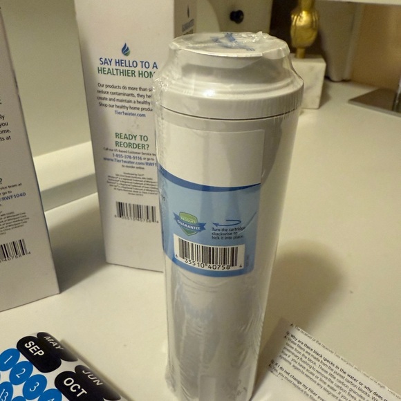 NEW WHIRLPOOL KITCHEN-AID
KENMORE JENN-AIR REPLACEMENT FILTER PANT RWF1040 - Picture 4 of 6